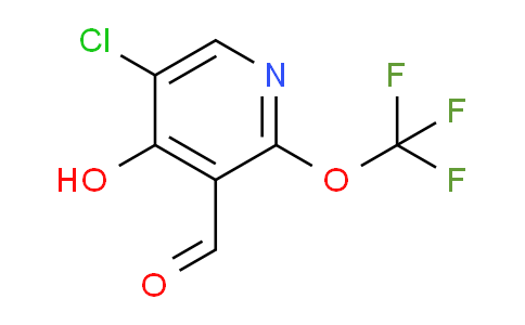 5-Chloro-4-hydroxy-2-(trifluoromethoxy)pyridine-3-carboxaldehyde