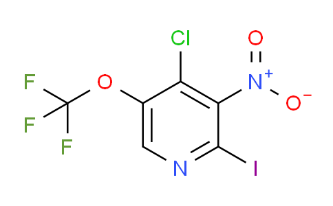 4-Chloro-2-iodo-3-nitro-5-(trifluoromethoxy)pyridine