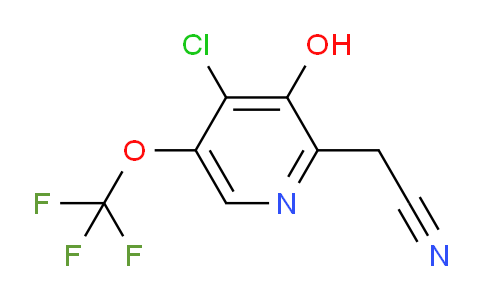 AM214952 | 1803968-78-6 | 4-Chloro-3-hydroxy-5-(trifluoromethoxy)pyridine-2-acetonitrile