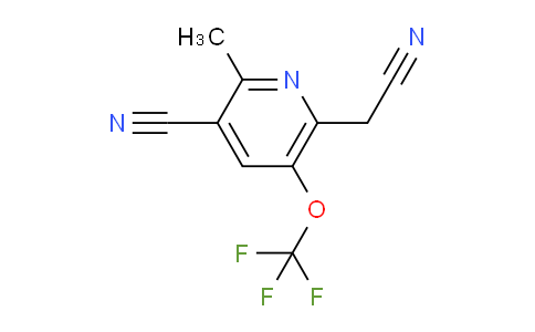 AM214957 | 1806209-08-4 | 3-Cyano-2-methyl-5-(trifluoromethoxy)pyridine-6-acetonitrile