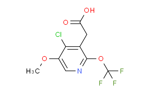 AM214970 | 1804591-49-8 | 4-Chloro-5-methoxy-2-(trifluoromethoxy)pyridine-3-acetic acid