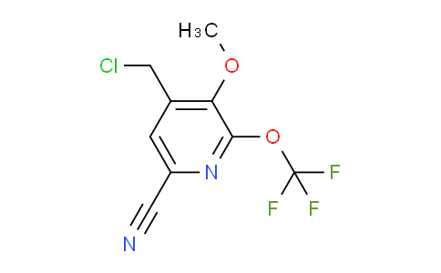 AM214972 | 1803705-53-4 | 4-(Chloromethyl)-6-cyano-3-methoxy-2-(trifluoromethoxy)pyridine