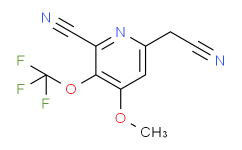 AM214974 | 1804822-79-4 | 2-Cyano-4-methoxy-3-(trifluoromethoxy)pyridine-6-acetonitrile