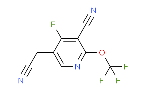 AM214977 | 1805939-89-2 | 3-Cyano-4-fluoro-2-(trifluoromethoxy)pyridine-5-acetonitrile