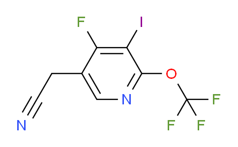 AM214980 | 1806715-34-3 | 4-Fluoro-3-iodo-2-(trifluoromethoxy)pyridine-5-acetonitrile