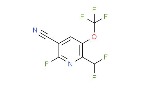 AM214996 | 1803647-42-8 | 3-Cyano-6-(difluoromethyl)-2-fluoro-5-(trifluoromethoxy)pyridine