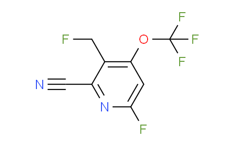 AM215010 | 1806188-57-7 | 2-Cyano-6-fluoro-3-(fluoromethyl)-4-(trifluoromethoxy)pyridine