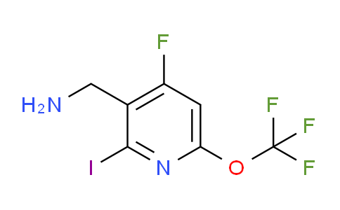 3-(Aminomethyl)-4-fluoro-2-iodo-6-(trifluoromethoxy)pyridine