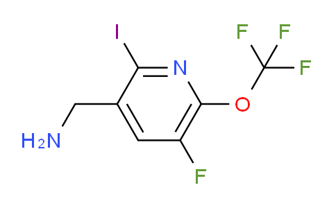 3-(Aminomethyl)-5-fluoro-2-iodo-6-(trifluoromethoxy)pyridine