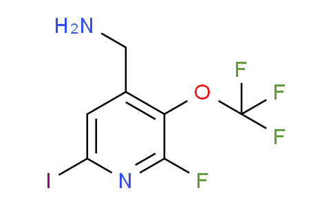 4-(Aminomethyl)-2-fluoro-6-iodo-3-(trifluoromethoxy)pyridine