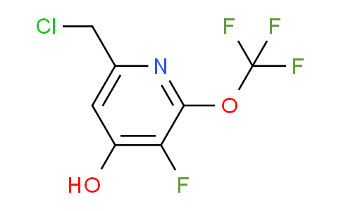 6-(Chloromethyl)-3-fluoro-4-hydroxy-2-(trifluoromethoxy)pyridine