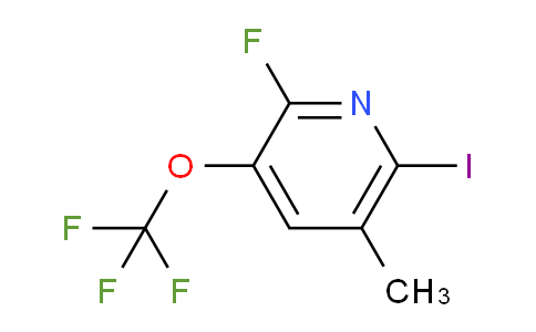 AM215025 | 1804740-69-9 | 2-Fluoro-6-iodo-5-methyl-3-(trifluoromethoxy)pyridine