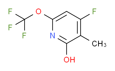 4-Fluoro-2-hydroxy-3-methyl-6-(trifluoromethoxy)pyridine