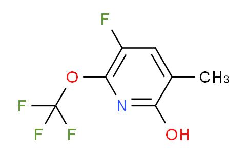 5-Fluoro-2-hydroxy-3-methyl-6-(trifluoromethoxy)pyridine