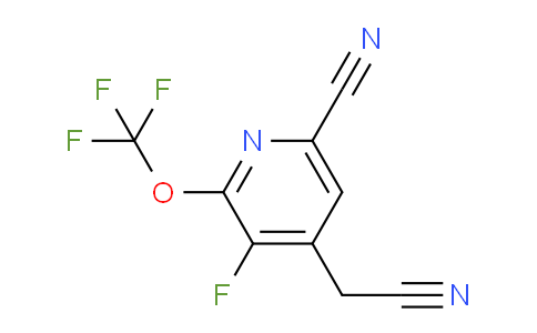 AM215036 | 1805939-85-8 | 6-Cyano-3-fluoro-2-(trifluoromethoxy)pyridine-4-acetonitrile