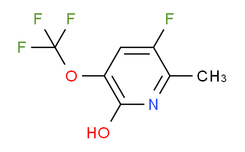 3-Fluoro-6-hydroxy-2-methyl-5-(trifluoromethoxy)pyridine