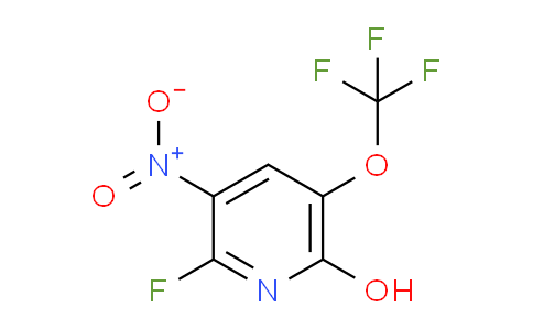 2-Fluoro-6-hydroxy-3-nitro-5-(trifluoromethoxy)pyridine