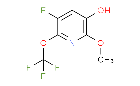 3-Fluoro-5-hydroxy-6-methoxy-2-(trifluoromethoxy)pyridine