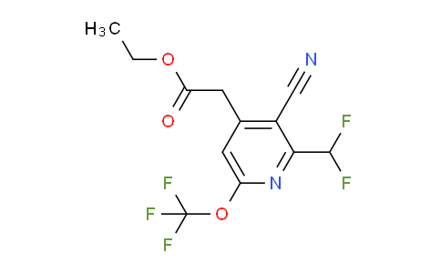 AM215046 | 1803684-52-7 | Ethyl 3-cyano-2-(difluoromethyl)-6-(trifluoromethoxy)pyridine-4-acetate