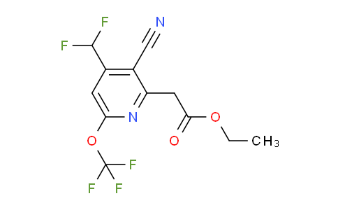 AM215048 | 1804784-41-5 | Ethyl 3-cyano-4-(difluoromethyl)-6-(trifluoromethoxy)pyridine-2-acetate