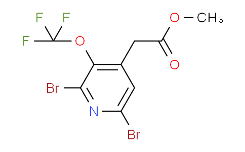 AM21505 | 1803480-91-2 | Methyl 2,6-dibromo-3-(trifluoromethoxy)pyridine-4-acetate