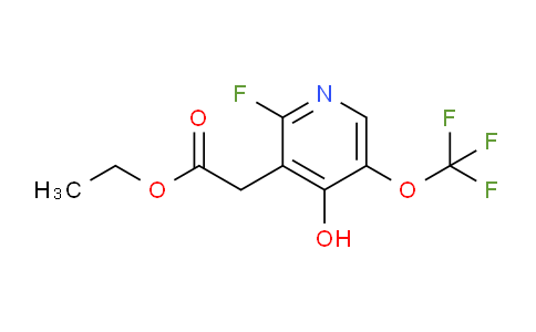 Ethyl 2-fluoro-4-hydroxy-5-(trifluoromethoxy)pyridine-3-acetate