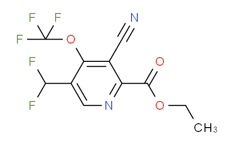 AM215061 | 1803679-72-2 | Ethyl 3-cyano-5-(difluoromethyl)-4-(trifluoromethoxy)pyridine-2-carboxylate