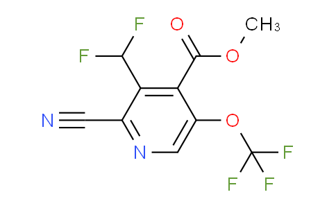 AM215066 | 1803678-71-8 | Methyl 2-cyano-3-(difluoromethyl)-5-(trifluoromethoxy)pyridine-4-carboxylate