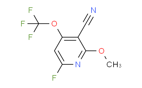 3-Cyano-6-fluoro-2-methoxy-4-(trifluoromethoxy)pyridine