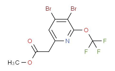AM21507 | 1806091-98-4 | Methyl 3,4-dibromo-2-(trifluoromethoxy)pyridine-6-acetate