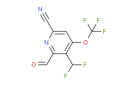 AM215077 | 1803677-03-3 | 6-Cyano-3-(difluoromethyl)-4-(trifluoromethoxy)pyridine-2-carboxaldehyde