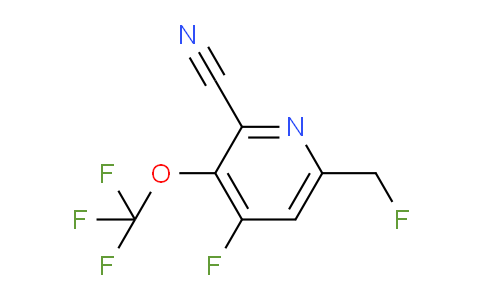 AM215078 | 1805944-06-2 | 2-Cyano-4-fluoro-6-(fluoromethyl)-3-(trifluoromethoxy)pyridine