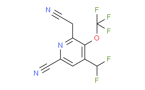 AM215079 | 1804780-74-2 | 6-Cyano-4-(difluoromethyl)-3-(trifluoromethoxy)pyridine-2-acetonitrile