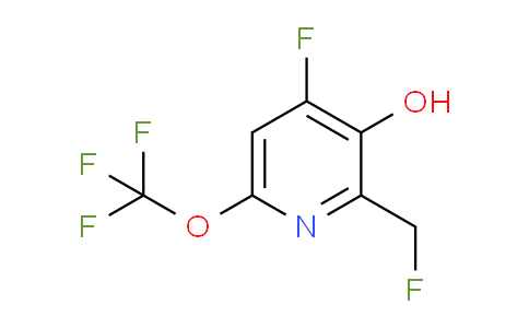 AM215089 | 1804627-20-0 | 4-Fluoro-2-(fluoromethyl)-3-hydroxy-6-(trifluoromethoxy)pyridine