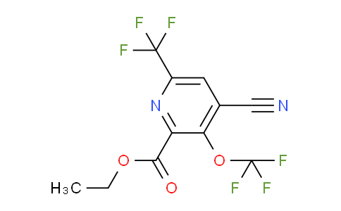 AM215090 | 1804313-24-3 | Ethyl 4-cyano-3-(trifluoromethoxy)-6-(trifluoromethyl)pyridine-2-carboxylate