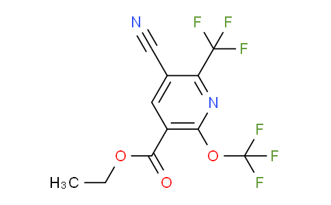 AM215094 | 1804735-70-3 | Ethyl 3-cyano-6-(trifluoromethoxy)-2-(trifluoromethyl)pyridine-5-carboxylate