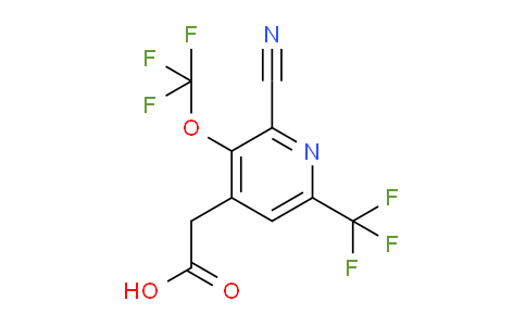 AM215098 | 1806074-69-0 | 2-Cyano-3-(trifluoromethoxy)-6-(trifluoromethyl)pyridine-4-acetic acid