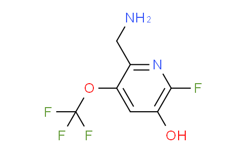 2-(Aminomethyl)-6-fluoro-5-hydroxy-3-(trifluoromethoxy)pyridine