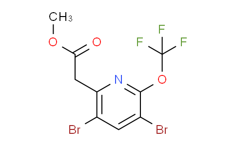 AM21510 | 1803935-90-1 | Methyl 3,5-dibromo-2-(trifluoromethoxy)pyridine-6-acetate