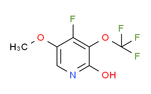 AM215117 | 1804768-88-4 | 4-Fluoro-2-hydroxy-5-methoxy-3-(trifluoromethoxy)pyridine