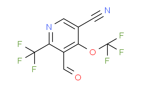 AM215120 | 1804312-63-7 | 5-Cyano-4-(trifluoromethoxy)-2-(trifluoromethyl)pyridine-3-carboxaldehyde