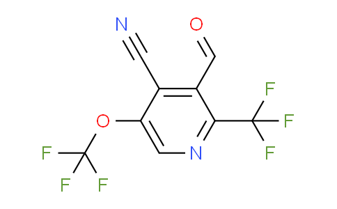 AM215122 | 1804780-67-3 | 4-Cyano-5-(trifluoromethoxy)-2-(trifluoromethyl)pyridine-3-carboxaldehyde