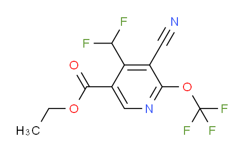 AM215128 | 1804306-41-9 | Ethyl 3-cyano-4-(difluoromethyl)-2-(trifluoromethoxy)pyridine-5-carboxylate