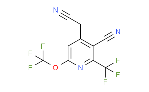 AM215129 | 1804664-64-9 | 3-Cyano-6-(trifluoromethoxy)-2-(trifluoromethyl)pyridine-4-acetonitrile