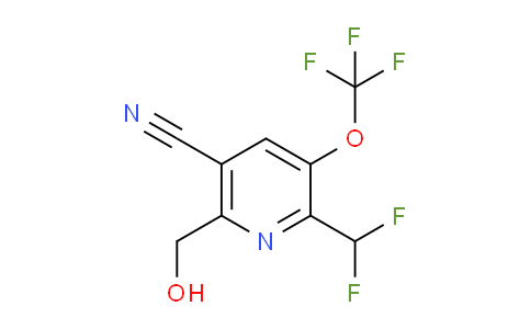 AM215140 | 1804315-20-5 | 5-Cyano-2-(difluoromethyl)-3-(trifluoromethoxy)pyridine-6-methanol