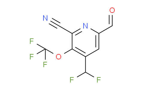 AM215142 | 1805926-26-4 | 2-Cyano-4-(difluoromethyl)-3-(trifluoromethoxy)pyridine-6-carboxaldehyde