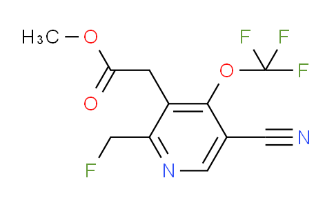 AM215143 | 1804330-07-1 | Methyl 5-cyano-2-(fluoromethyl)-4-(trifluoromethoxy)pyridine-3-acetate