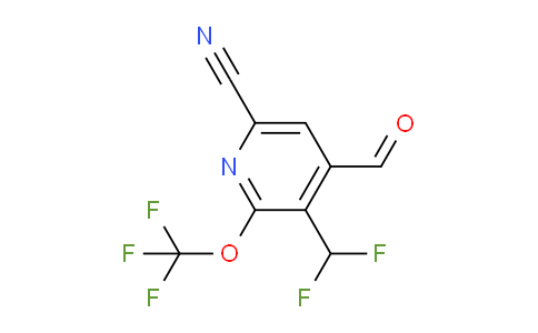 AM215144 | 1806189-86-5 | 6-Cyano-3-(difluoromethyl)-2-(trifluoromethoxy)pyridine-4-carboxaldehyde