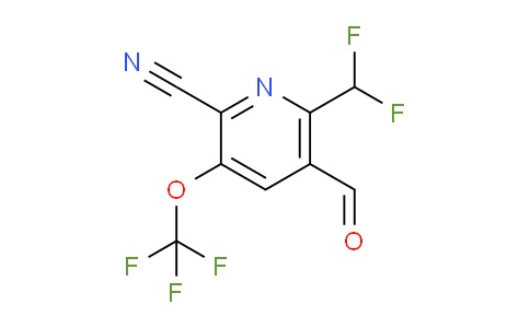 AM215146 | 1806189-87-6 | 2-Cyano-6-(difluoromethyl)-3-(trifluoromethoxy)pyridine-5-carboxaldehyde