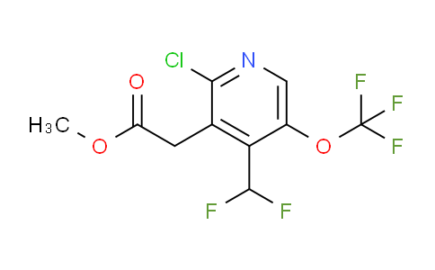 AM215147 | 1804474-46-1 | Methyl 2-chloro-4-(difluoromethyl)-5-(trifluoromethoxy)pyridine-3-acetate